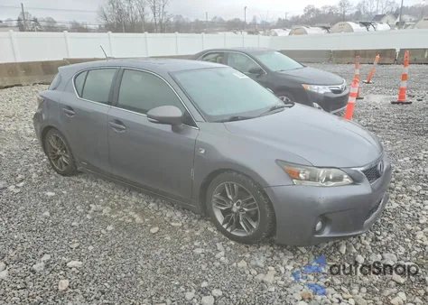 2012 Lexus Ct 200 z USA, uszkodzony, nr VIN JTHKD5BH8C2051895